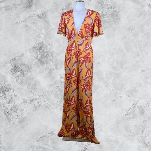 House of Harlow 1960 x REVOLVE Marcel Jumpsuit - Reims Floral - Picture 2 of 11